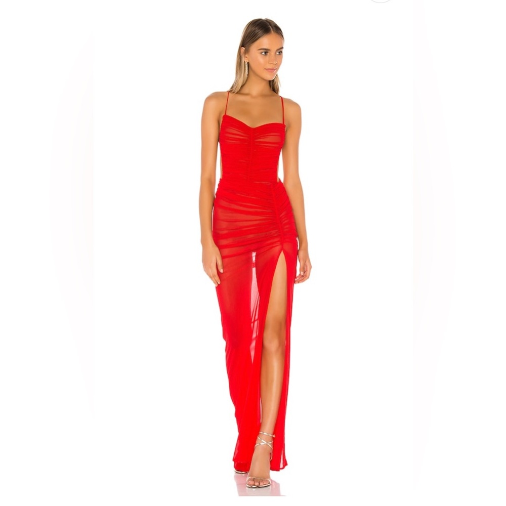 x REVOLVE Follie Gown in Red
Michael Costello XXS